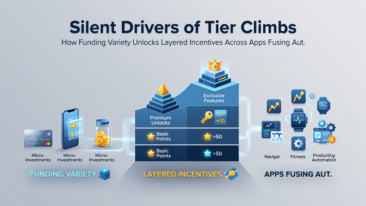 User dashboard highlighting tier progression bars connected to varied deposit methods and combined reel, sports, and live table activity
